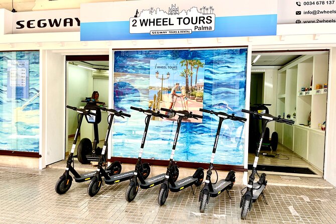 1.5 H Electric Kick-Scooter Tour - Why Palma feels made for a scooter tour