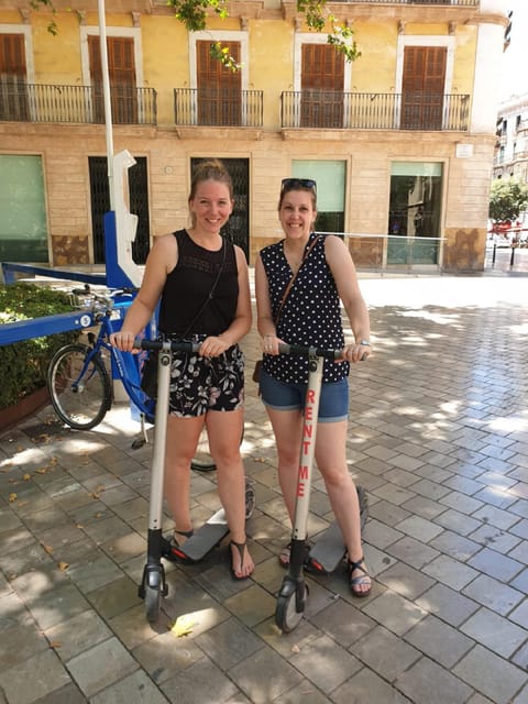 1 Hour Electric Scooter tour in Palma de Mallorca - One Hour Itinerary: Photo Stop, Old-Town Streets, and Mediterranean Views