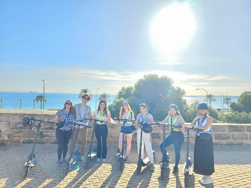 1 Hour Electric Scooter tour in Palma de Mallorca - Starting at greentours palma: Getting Set Up and Getting Confident