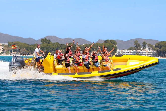 1 Hour of Adrenaline and Speedboat adventure in Alcúdia - Two caves: the short, satisfying version