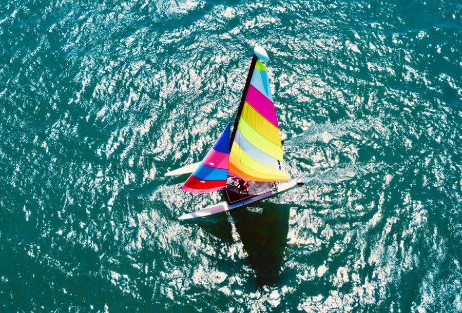 Alcudia: 1-Hour Catamaran Experience with Monitor for 2 - Hobie CAT 16 Hour: The Part Where the Ocean Moves Faster