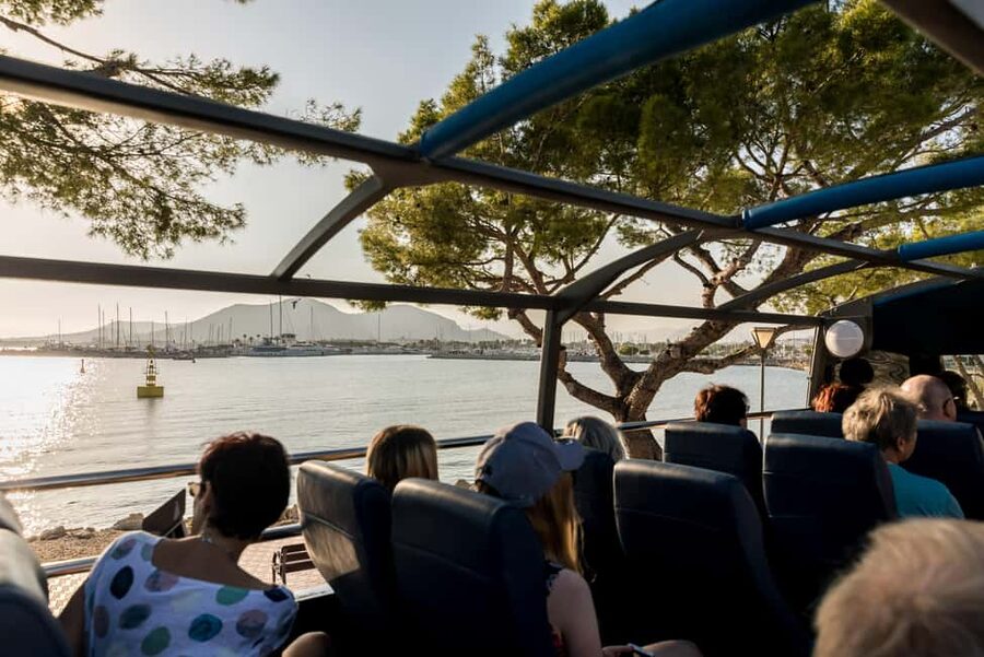 Alcudia: ALCUDIA City TOUR Open Top Bus, open-top bus tour - Comfort, weather, and practical tips that make the ride better