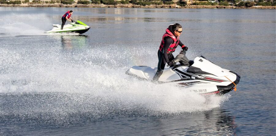 Alcudia: Aucanada Beach Jet Ski Trip - Jet Ski Power Meets Calm Bay Views