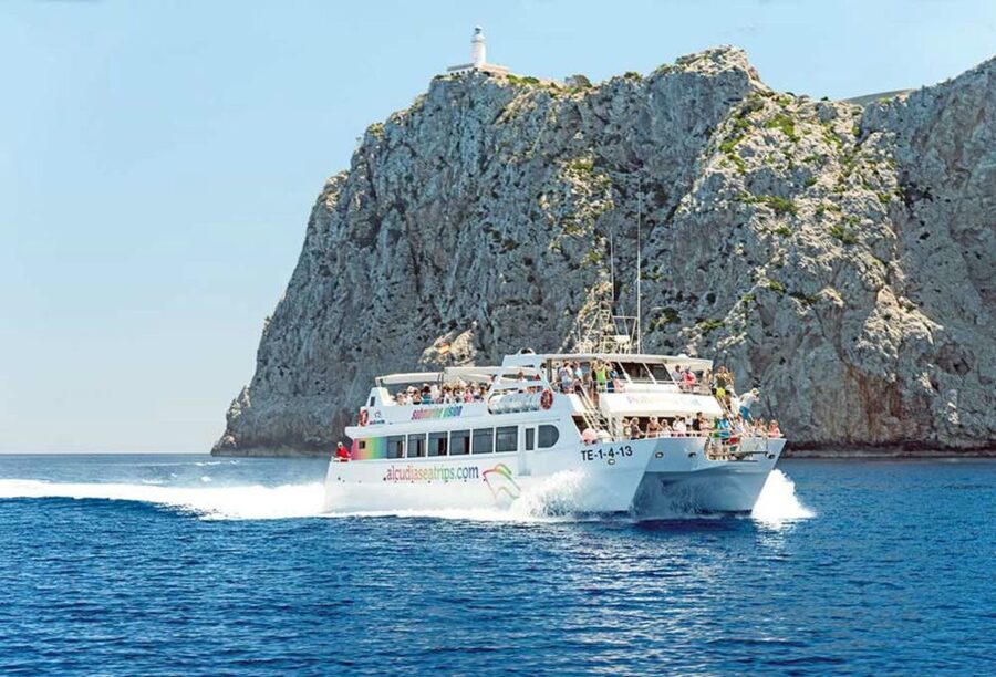 Alcudia: Boat Trip to Cap de Formentor and Formentor - The route on the water: bays you’ll see without effort