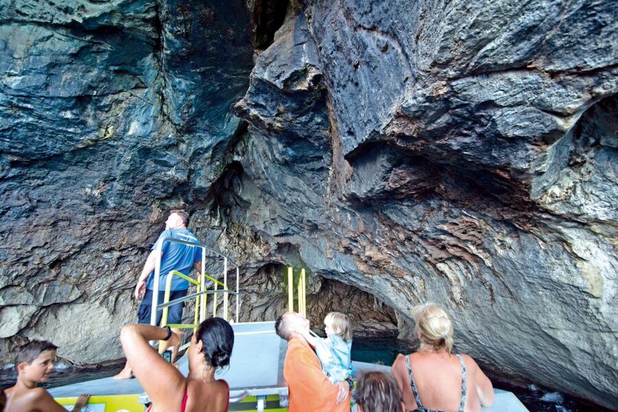 Alcudia: Caves & Coastline Boat Trip w/ Snorkelling - Swimming in Clear Coves: What the Water Stops Mean for You