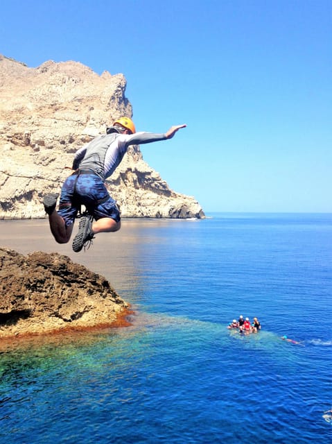 Alcudia: Coasteering Cliff Jumping - Cliff jumping up to 12 meters: choose your thrill level