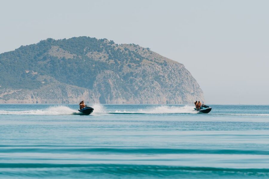 Alcudia: Jet Ski Tour to Lighthouse Island with photos - Key things you’ll notice right away