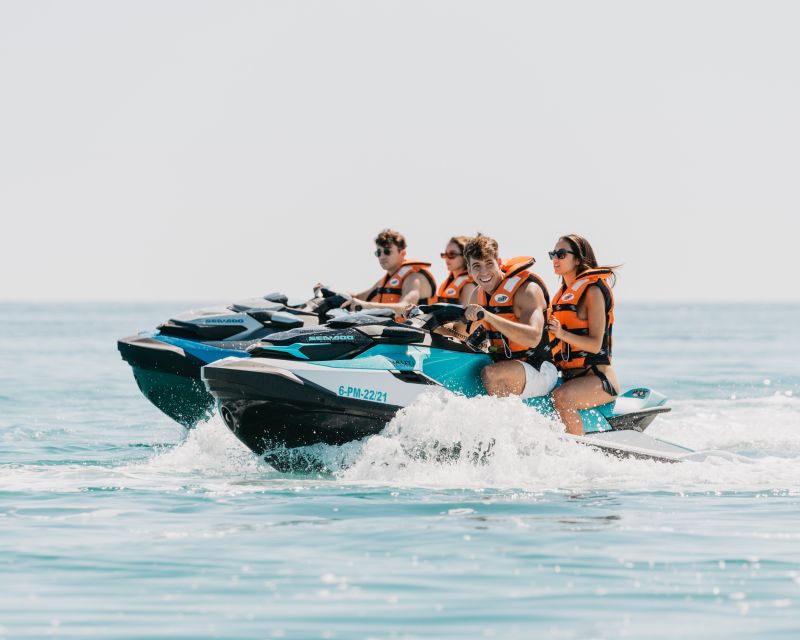Alcudia: Jet Ski Tour to Lighthouse Island with photos - Photo stop magic: making the ride look as good as it feels