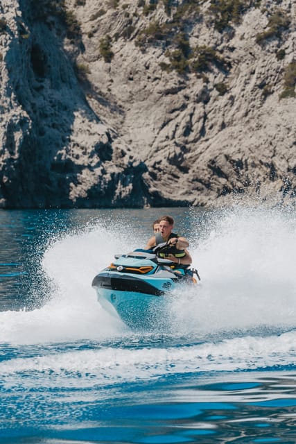 Alcudia: Jet Ski Tour to Lighthouse Island with photos - 60 minutes on the water: the timing that makes sense
