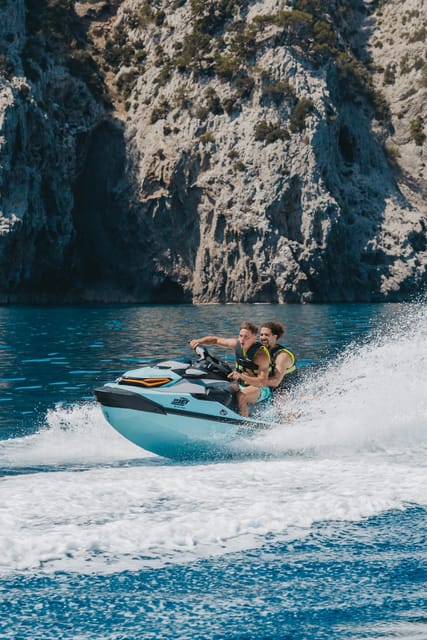 Alcudia: JetSki Tour Coll Baix beach & Caves (free Photos) - Who can drive, and who should think twice