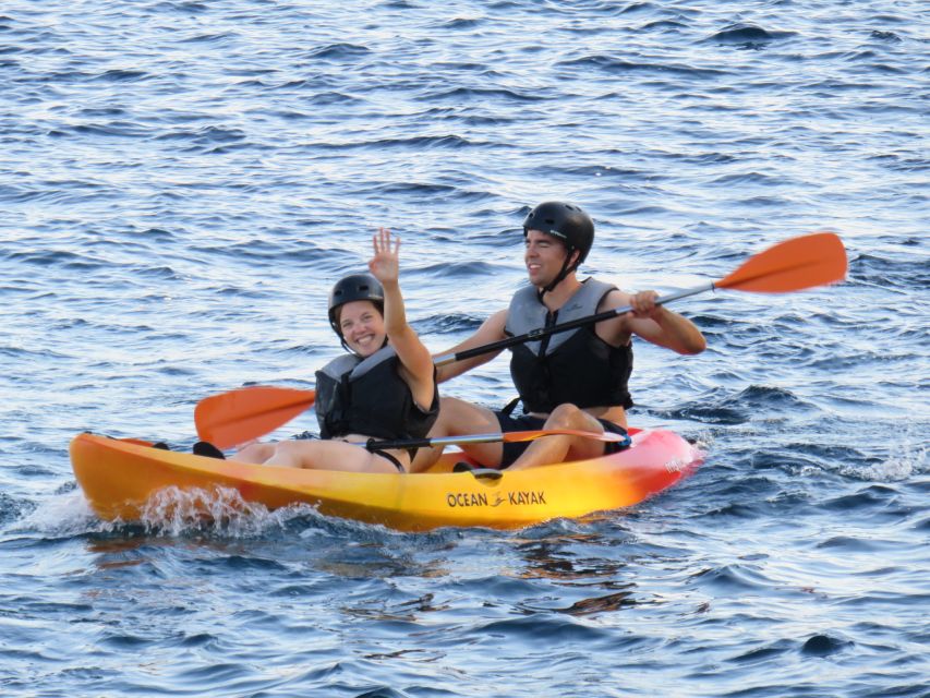 Alcudia: Kayak Tour with Snorkel & Sea Cave Swim - Sea cave swimming: the surreal part (and the safety part)