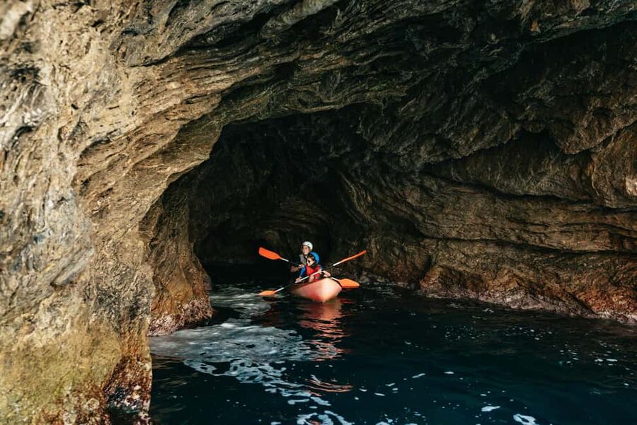 Alcudia: Kayak Tour with Snorkel & Sea Cave Swim - Cliff-jump and coasteering moments: optional thrills, not the whole plan