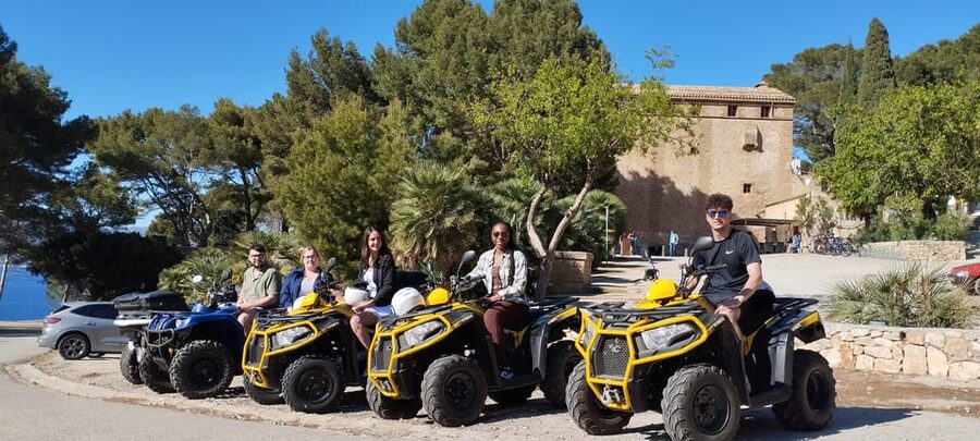 Alcudia: Quad Sightseeing Tour with Viewpoints - Alcanada and Bon Aire: chic coastal neighborhoods with real overlooks