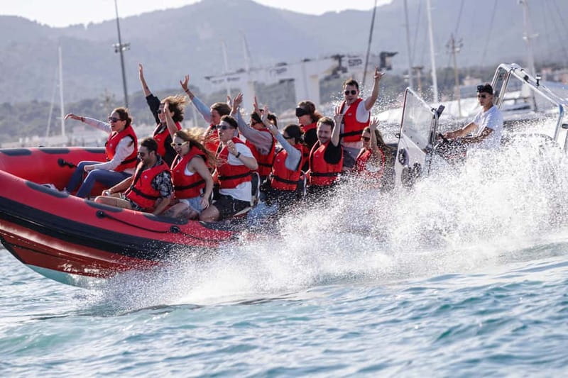 Alcudia: Sightseeing, Sea Caves & Snorkel Speedboat Tour - Meeting at Alcudiamar Marina (Gate 5) without the stress