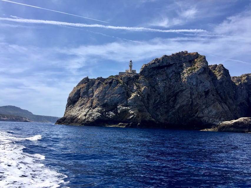 Andratx: South Mallorca Coastal Boat Tour with Snorkeling - Sant Elm paella lunch and the Mini Folies backup