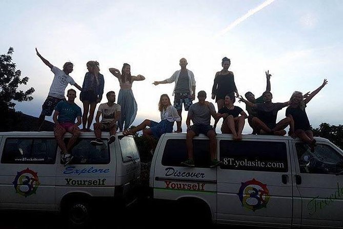Beach Tours Mallorca. The Happy Vans. - The picnic intermission: supermarket stop plus sea-view lunch