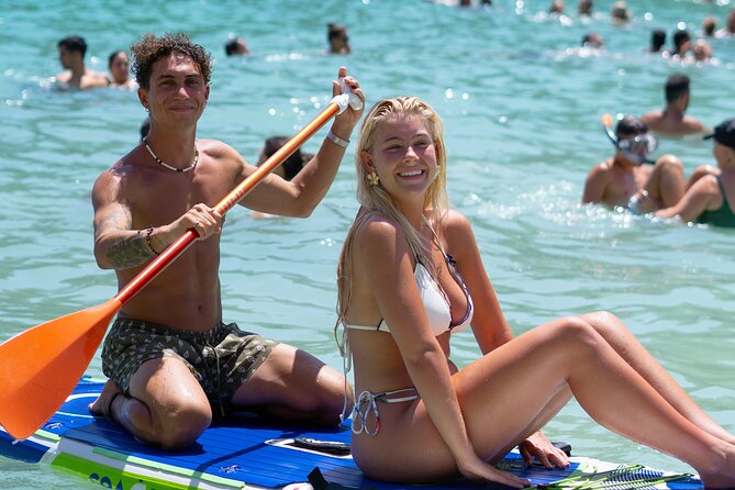 "Best Beaches Mallorca Experience with Guide, SUP, and Snorkel" - More Than Hotel Beach Time in Palma de Mallorca