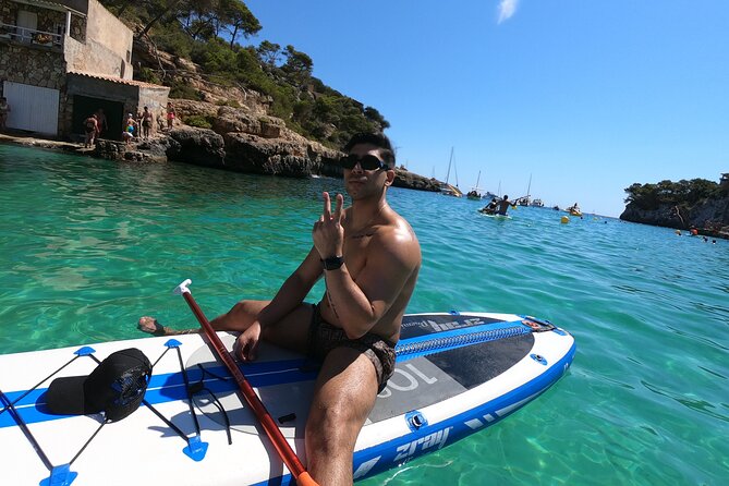 "Best Beaches Mallorca Experience with Guide, SUP, and Snorkel" - Es Pontàs: The Arch Viewpoint and Photo-Ready Sea Work