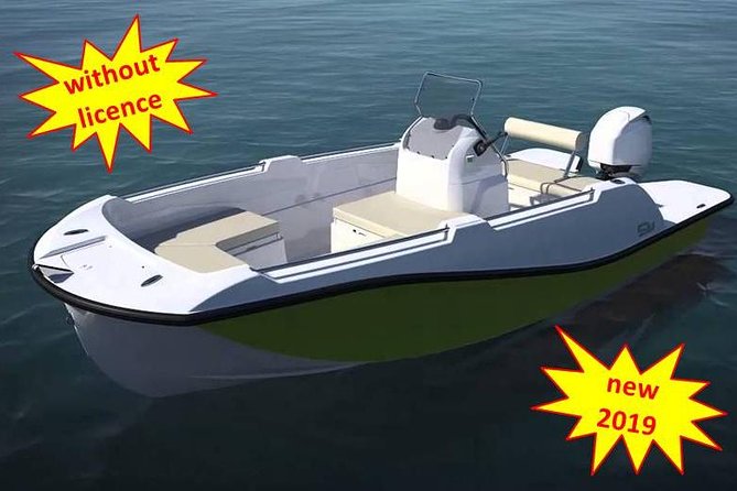 Boat rental without license - B550 'Perseis' (6p) - Can Pastilla - Meet the B550 Perseis: what you’re really paying for (up to 6 people)