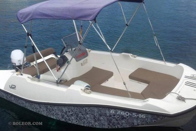 Boat rental without license - B550 'Perseis' (6p) - Can Pastilla - The reality of using snorkel masks on a rental boat