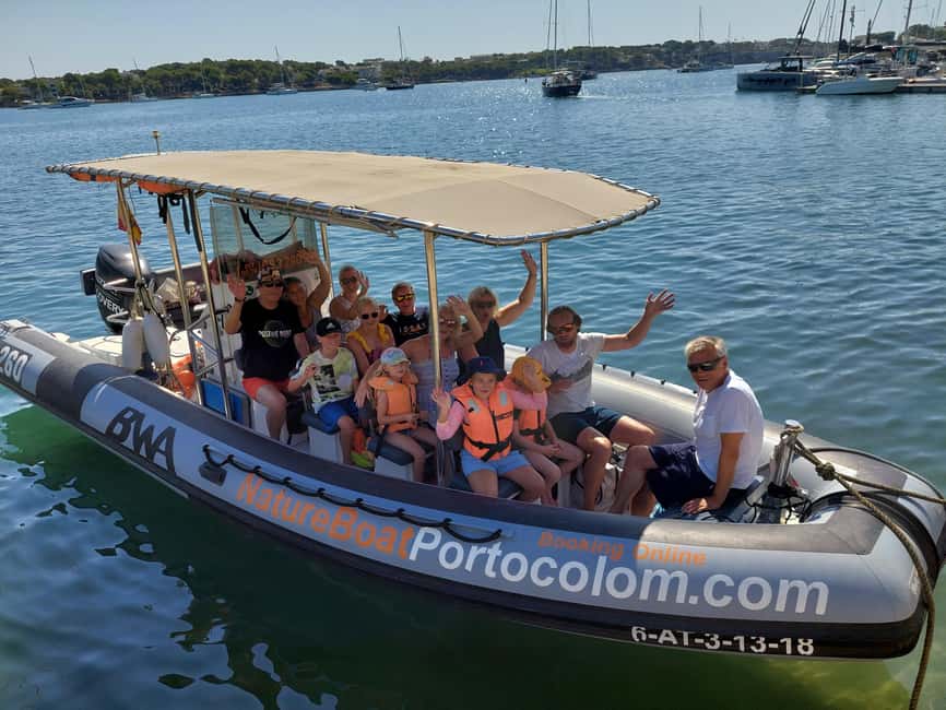 Boat trip from Portocolom to the Cala Varques Natural Area - Sea caves in Mallorca: the main event