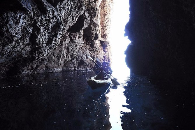 Breathtaking guided Kayak tour from Sant Elm the bay of Cala en Tió - The coastal paddle: Sant Elm, Punta de na Galinda, and Dragonera’s shoreline