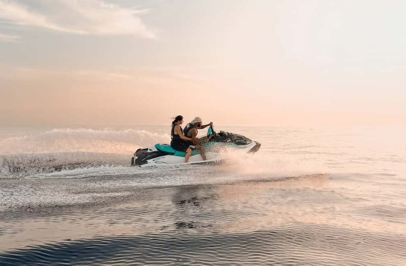 Cala d'Or | Jet Ski Sunset Tour 1h15 along southeast coast. - From Cala dOr Marina to Mallorca’s Southeast Coast in 1h15