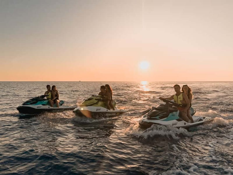 Cala d'Or | Jet Ski Sunset Tour 1h15 along southeast coast. - SEADOO GTX 130s and a No-License Setup That Feels Simple