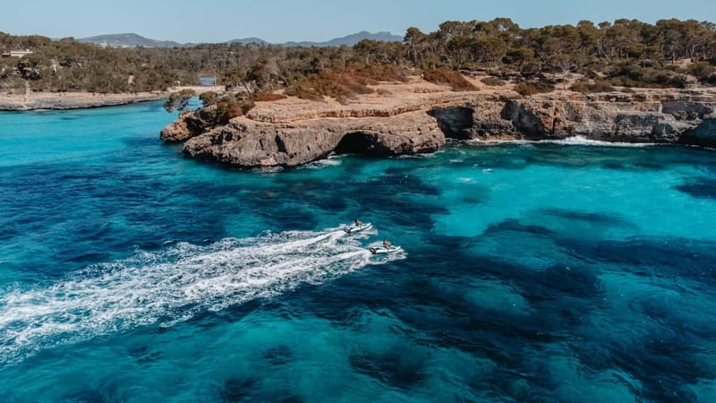 Cala d'Or | Jet Ski Tour 1 hour along southeast coast. - Safety With No License: What That Really Looks Like