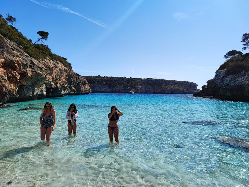 Cala des Moro/S'Almunia: Snorkel and SUP Tour - Caló del Moro: snorkel time, turquoise water, and first big views