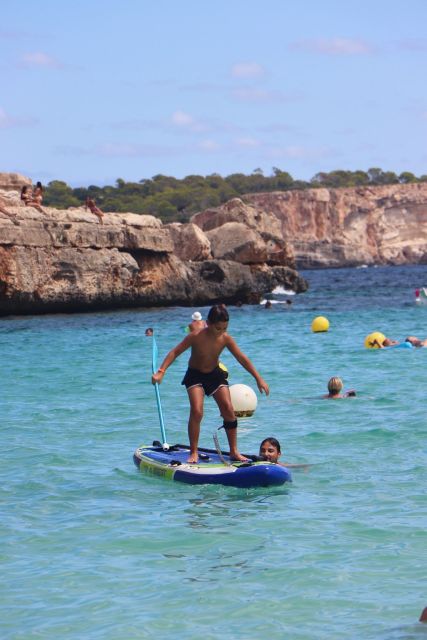 Cala des Moro/S'Almunia: Snorkel and SUP Tour - Cala s’Almunia: the natural pool, the cave-jump option, and the sea-old feel