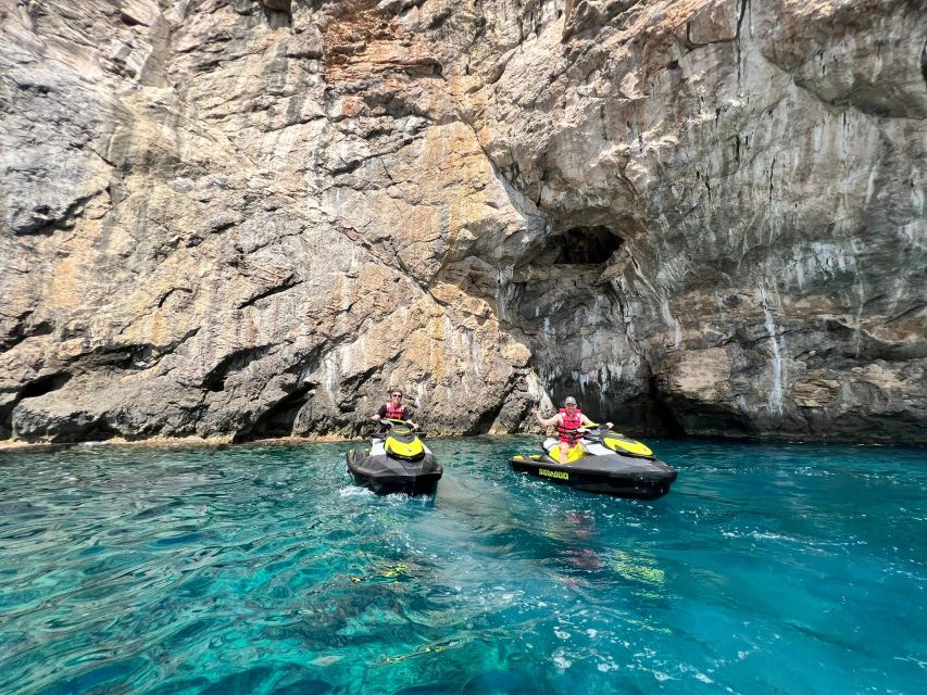 Cala Millor: Jetski Tour of Sea Lion Cave or Caves of Artà - Getting started at MONKEY JET SKI in Cala Bona