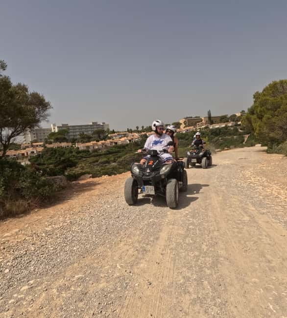 Cala Millor & Sa Coma: Quad 2-3 Bay´s Tour - NO-Off-Road - 2-3 bays and the best kind of coastal photo moments