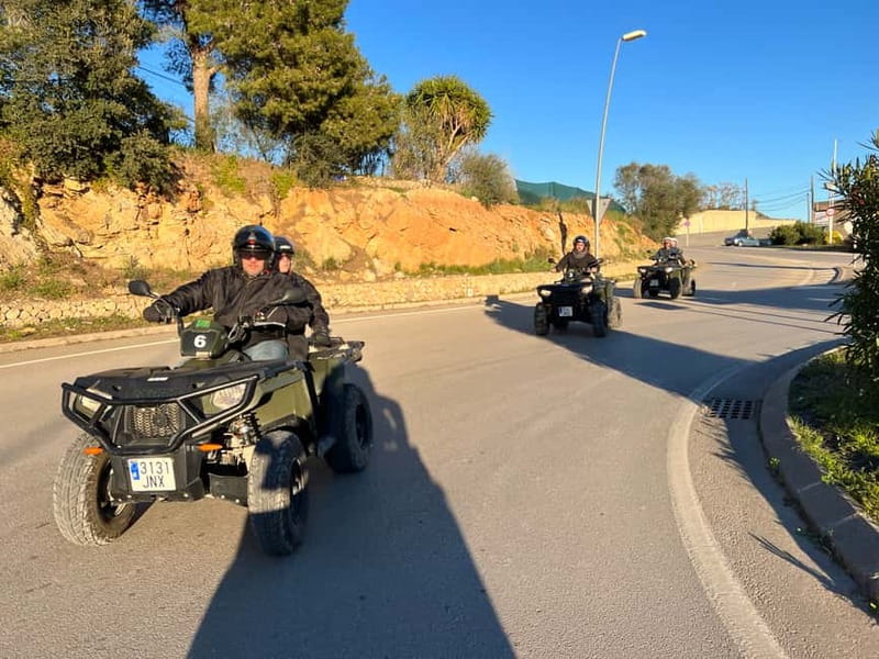 Cala Millor & Sa Coma: Quad 2-3 Bay´s Tour - NO-Off-Road - Riding with your guide: small group, real control, good pacing
