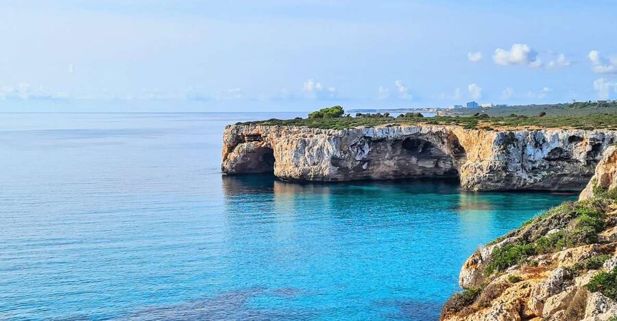Cala Romàntica: Water Cave Adventure in Cave Es Coloms - Gear up for Cova des Coloms: wetsuit, harness, headlight