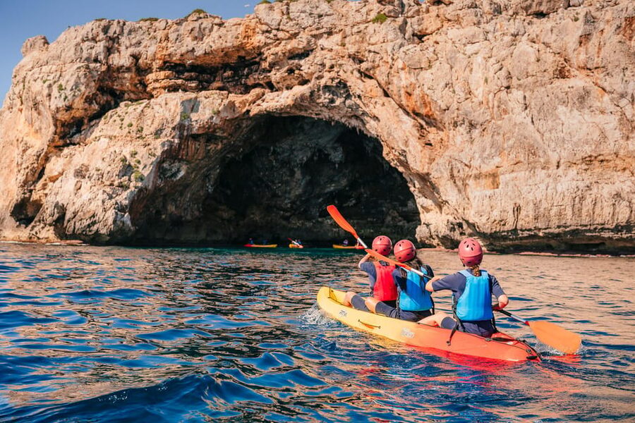 Cala Varques: Guided Sea Caves Kayak & Snorkeling Expedition - Sea Caves and Cliffs: How the Cave Portion Actually Feels