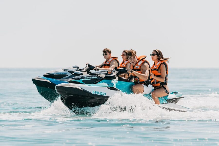 Can Picafort: Guided Playa de Muro Jet Ski Tour with Photos - The Adrenaline Factor (and What Choppy Days Change)