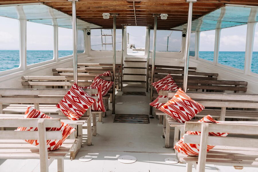 Colònia de Sant Jordi: Es Trenc Boat Tour with Snorkeling - Onboard vibe: music, BBQ/sangria, and simple comfort