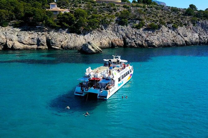 Dolphin Watching in Mallorca (Paguera) - Stop 1 in Peguera: dolphin search plus the main swim break