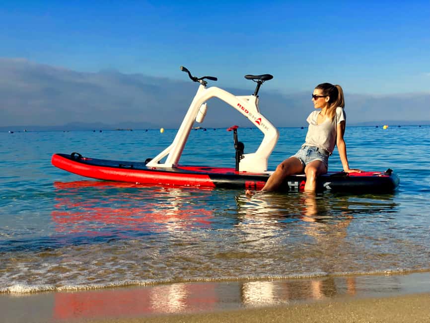 Exclusive sup bike excursion in Cala Ferrera - Cala Ferrera water biking: the 2-hour rhythm you’ll feel