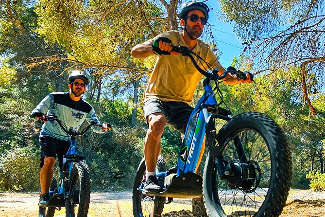 Extreme e-scooter off-road excursions - Flowy woodland sections: where your rhythm clicks