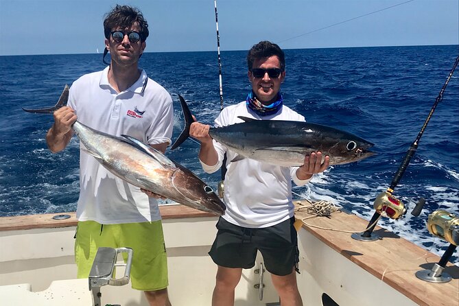 Fishing Trips in Mallorca with Captain Martin - The live instruction: one skipper, one sailor, and a lesson built in
