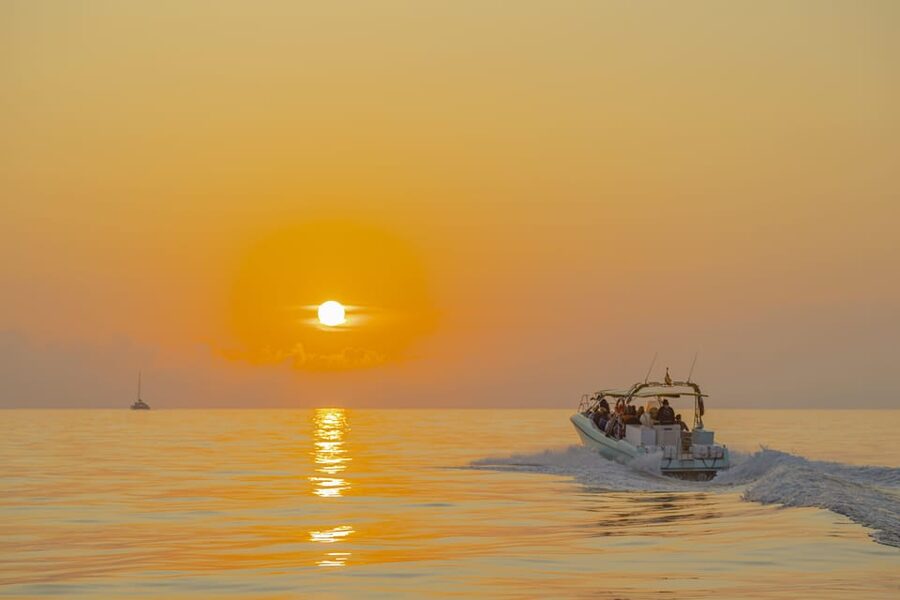 From Alcudia: Sunrise Dolphin Watching Boat Tour - What the timetable feels like, stop by stop