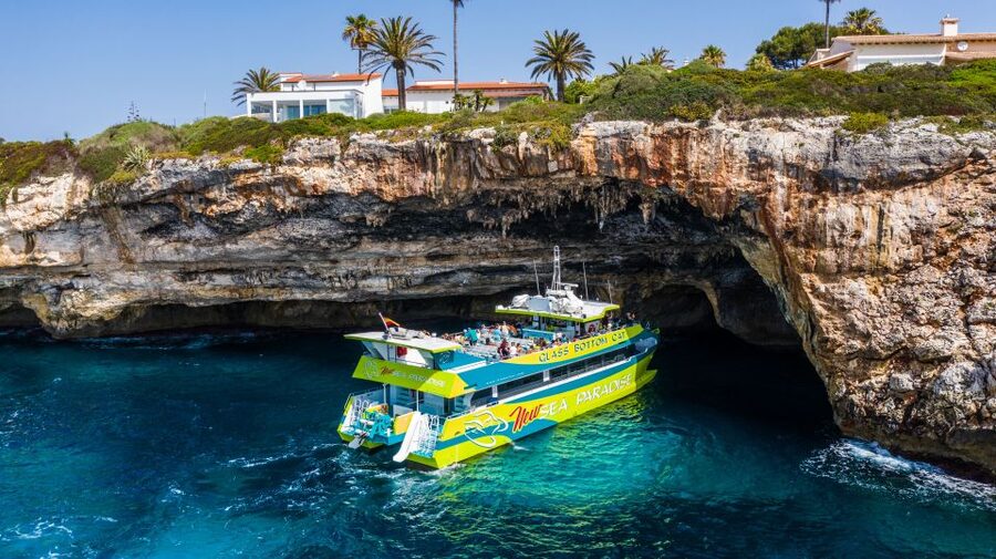 From Calas de Mallorca: Scenic Glass Bottom Boat Tour - Picking the Right Departure: Cala Millor vs Porto Cristo Timing