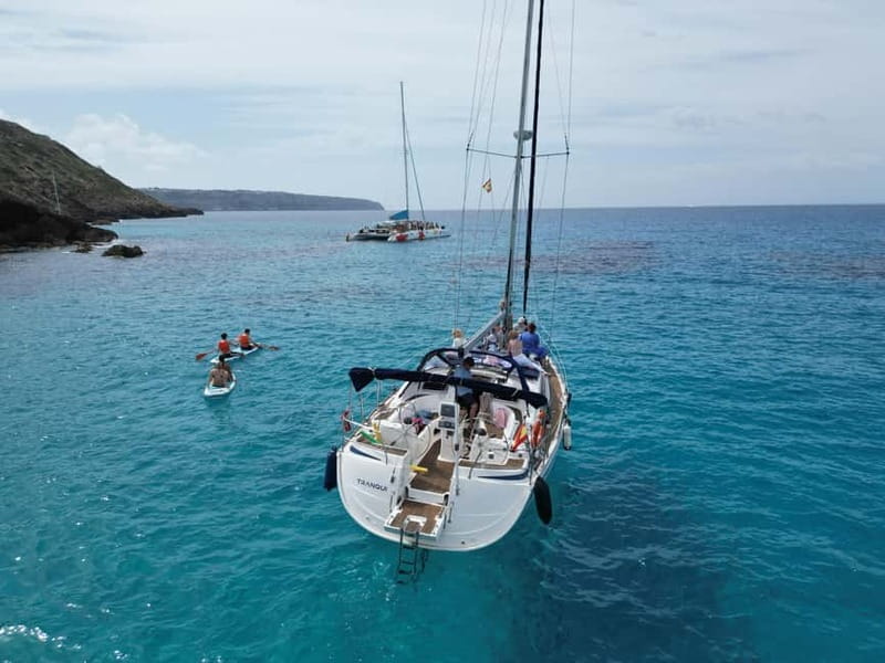 From can Pastilla : Sailing boat trip with Food & Drinks - Comfort details that matter more than you think