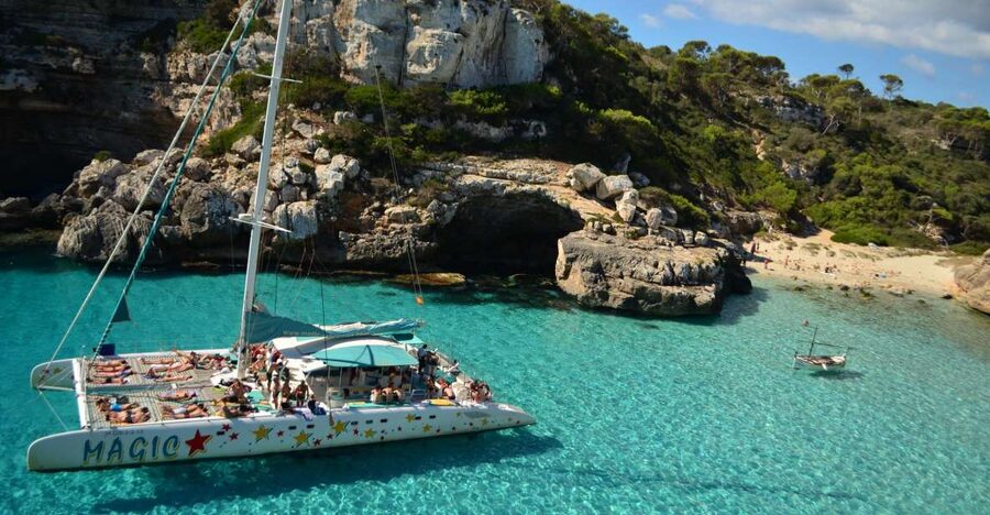 From Colònia de San Jordi : Catamaran Cruise to Es Trenc - Meeting at Colònia de Sant Jordi (and finding the pier fast)
