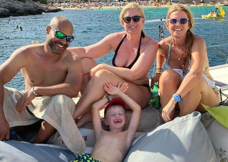 From Palma: Luxury Catamaran Group Tour with Tapas & Drinks - The Bay of Palma stop: swimming, snorkeling, SUP, and floating