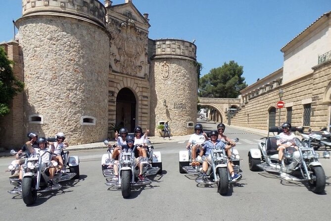 Guided cruise trike tour in Mallorca - Mirador de Ricardo Roca: the stairs matter