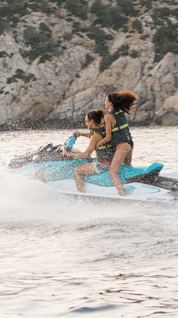 Jet Ski Sunset Andratx - Getting on the Jet Ski: What the First Minutes Usually Feel Like