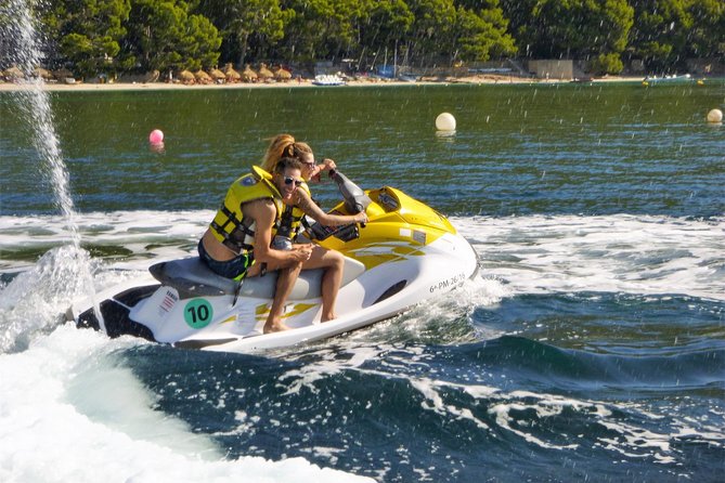 Jet-ski Tour from Alcudia Bay - Views from the water: Alcúdia looks best when skies cooperate